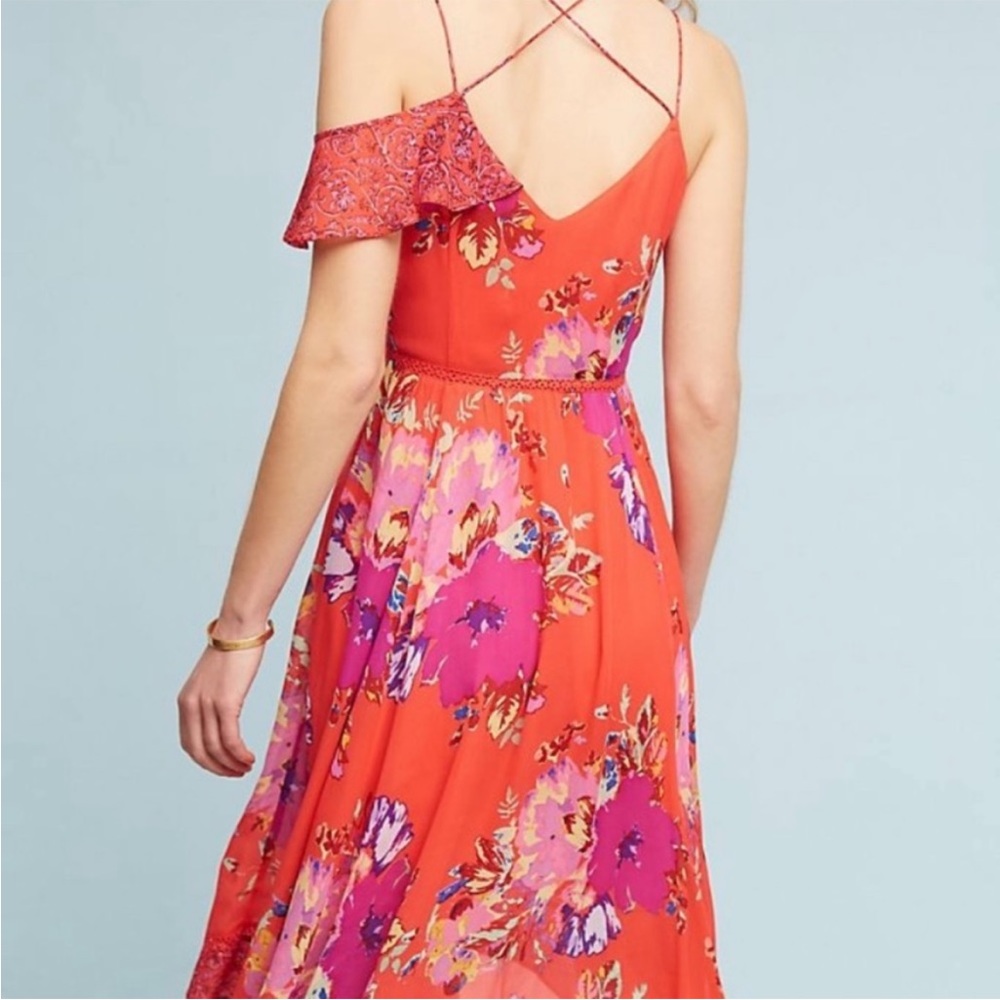 Maeve Grecia Ruffle Midi Dress - Picture 10 of 10